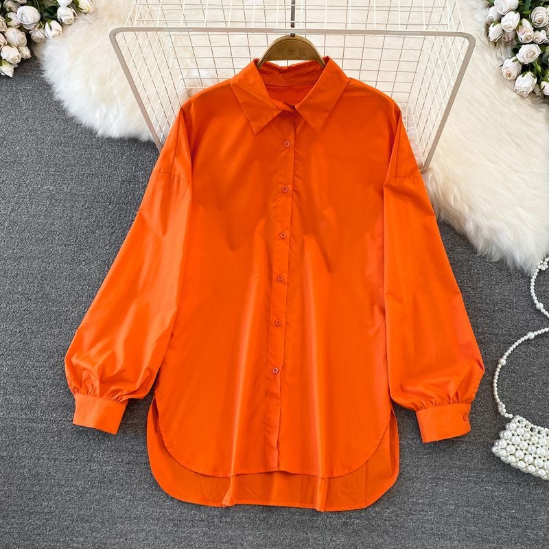 Classic Oversized Button-Down Shirt